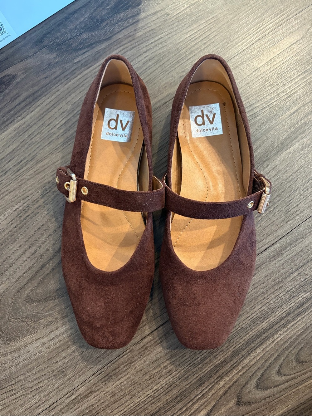 Dolce Vita Women's Brown Mary Jane Flats